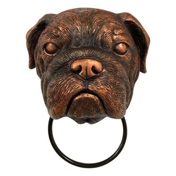 Vintage Style Resin Dog Door & Gate Knocker Handle Pull Door Accessories Home Decor - English English