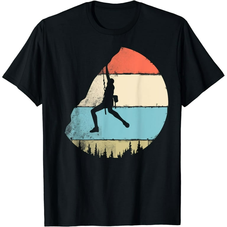 Vintage Style Rock Climbing Retro Bouldering Climber Gift T-Shirt Vintage Style Rock Climbing Retro Bouldering Climber Gift T-Shirt