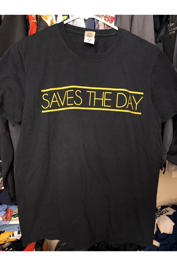 Vintage Style Saves the Day Band Logo Shirt Unisex Concert S-5XL TR553