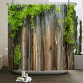 thumbnail image 1 of Vintage Style Shower Curtain Retro Wooden Door Rustic Old Vintage Barn door Waterproof Polyester Fabric Bathroom Dector Curtain, 1 of 7