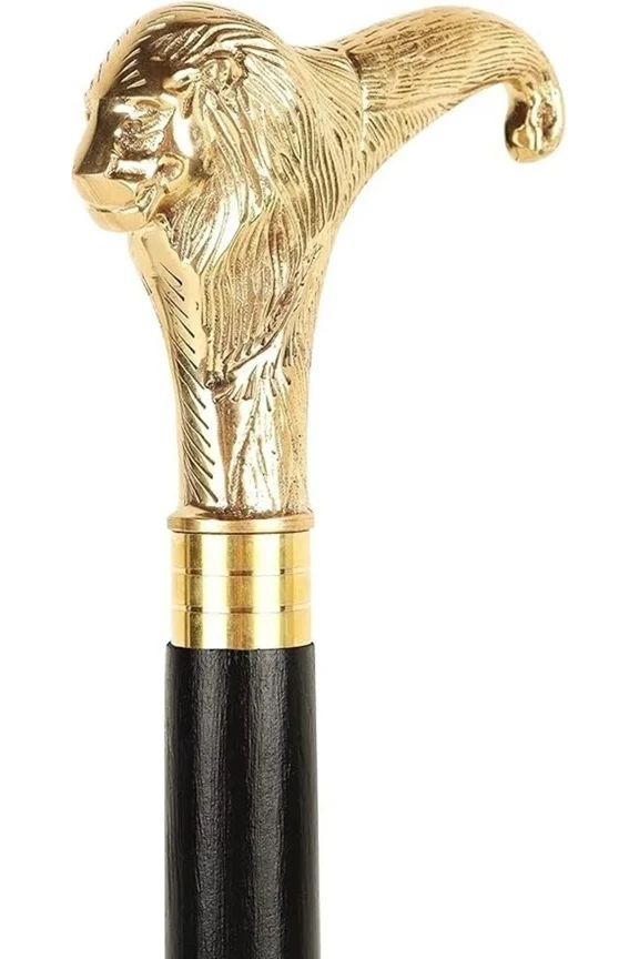 Vintage Style Solid and Wooden Walking Cane Stick for Men and Women