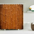 thumbnail image 1 of Vintage Style Wood Rock Printed Shower Curtain for Bathroom with Hook 3D Retro Wooden Decor Waterproof Fabric Bathroom Curtains, 1 of 5