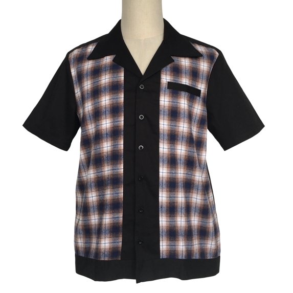 Vintage Style Workshirts Checked Men Shirts