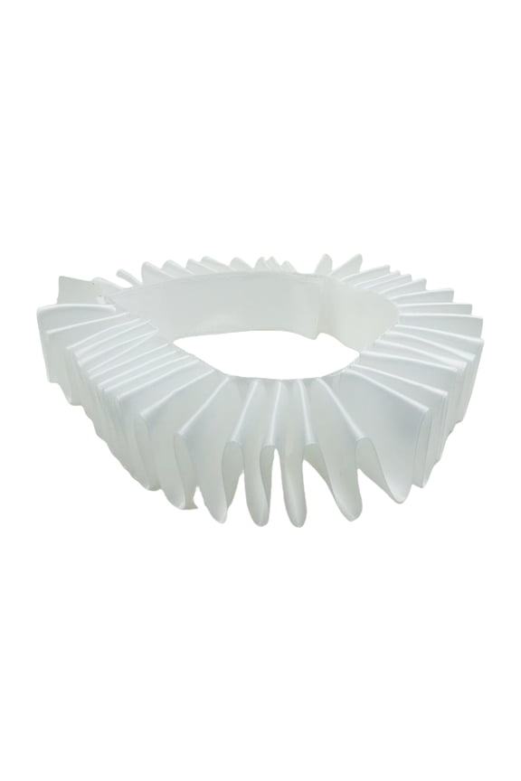Vintage Styles Neck Ruff Unique Fashion Necklace Ruffled Pattern Neck Collar for Medieval and Historical Costumes