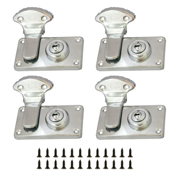 Vintage Styles Snapped Latches Home Accessory Portable for Furniture and Crafting Includes and Screws 4Pieces