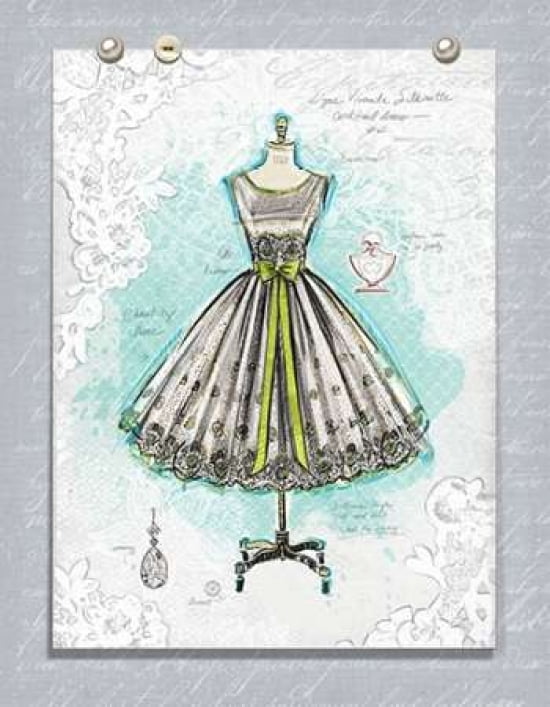 Vintage Stylist 2 Canvas Art - Chad Barrett (22 x 28)