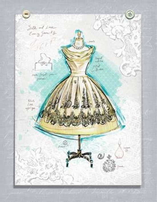 Vintage Stylist 3 Canvas Art - Chad Barrett (22 x 28)