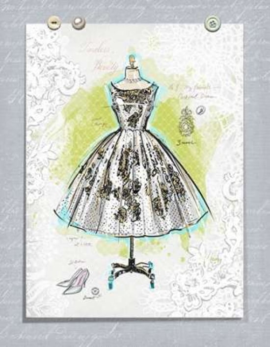 Vintage Stylist 4 Canvas Art - Chad Barrett (22 x 28)