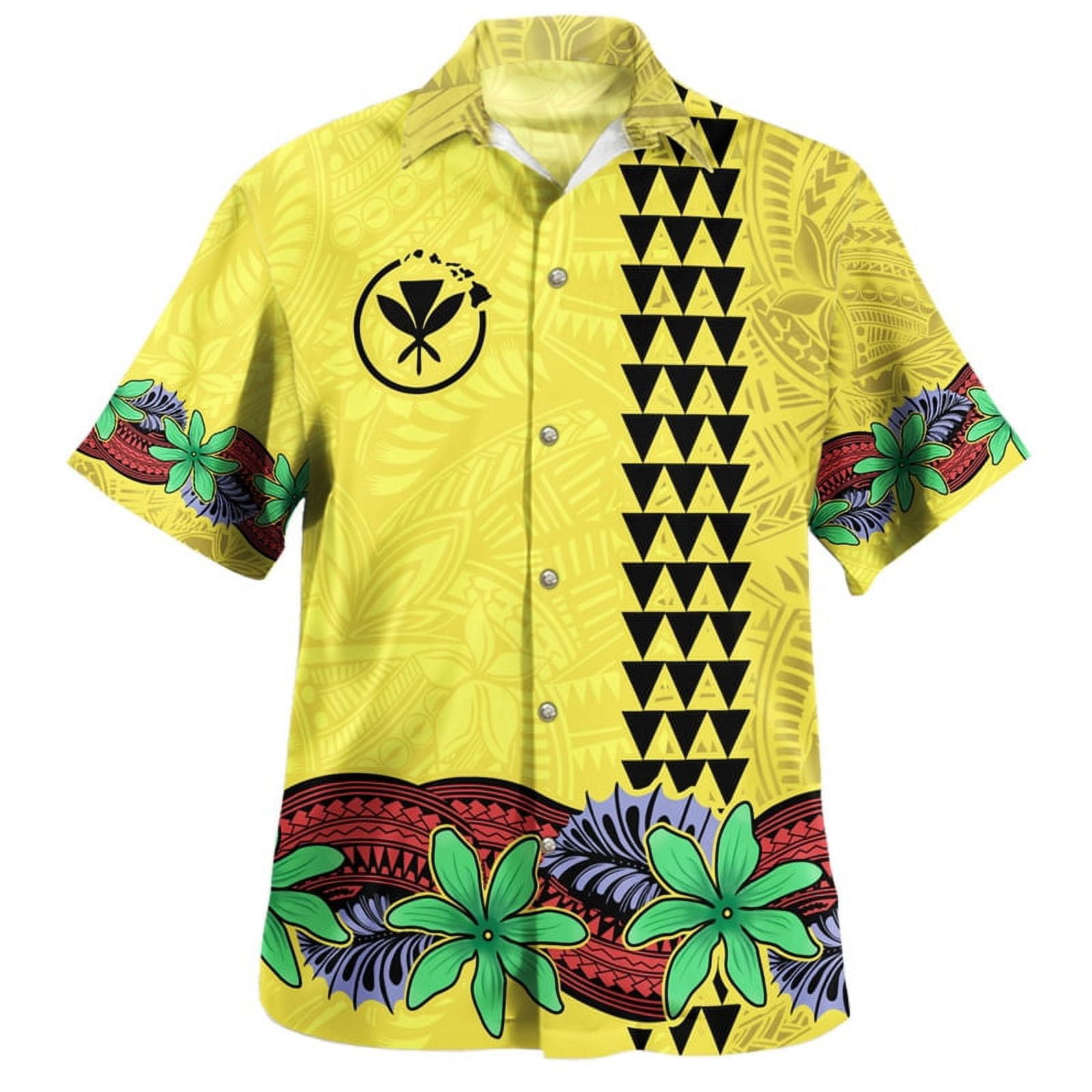 Vintage Summer 3D Print American Hawaii Flag Tribal Shirts Hawaii Coat ...