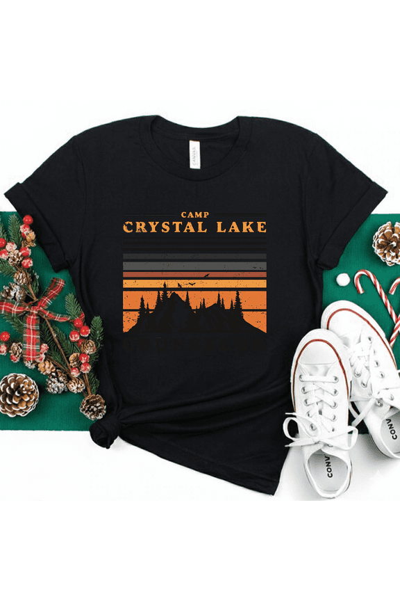 Vintage Summer Camp Counselor Retro Horror Parody Unisex T-Shirt V10692, up to size 5XL