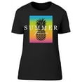 thumbnail image 1 of Vintage Summer Time Pineapple T-Shirt Women -Image by Shutterstock, Female XX-Large, 1 of 2