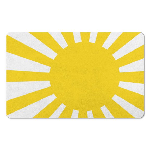 Vintage Sun Bath Mat - Non-Slip, Soft, Colorful Farmhouse Charm, Machine Washable, Perfectly Sized at 20x32 inch, Ideal for Your Bathroom's Sink, Tub, Toilet or Door