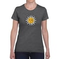thumbnail image 1 of Vintage Sun Moon Daisy T-Shirt Women -Image by Shutterstock, Female 3X-Large, 1 of 4
