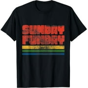 Vintage Sunday Funday design T-Shirt