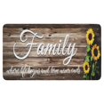 thumbnail image 1 of Vintage Sunflower Board (2) Door Mat Welcome Door Mat for Front Door, Home Entrance, Yard, Floor, Patio, Non Slip Spring Summer Welcome Mat Indoor Outdoor Doormat 30"*17", 1 of 6