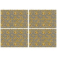 thumbnail image 1 of Vintage Sunflower Buffalo Check Plaid Place Mats Washable Placemats for Indoor Kitchen Dining Rustic Vintage Table Mats, 1 of 5