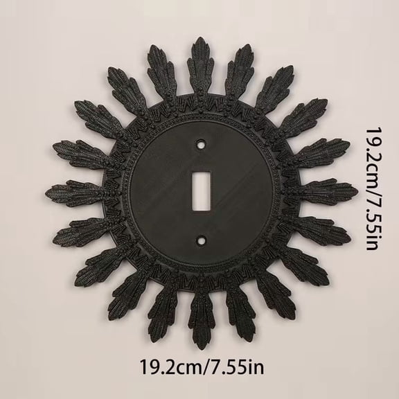 Vintage Sunflower Switch Plate Cover Decorative Outlet Cover for Single and Double Rocker Switches Home Decor Wall Plate