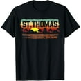 thumbnail image 1 of Vintage Sunset St. Thomas USVI T-Shirt, 1 of 3