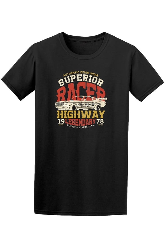 Vintage Superior Racer Highway Men's Tee - Image by Shutterstock
