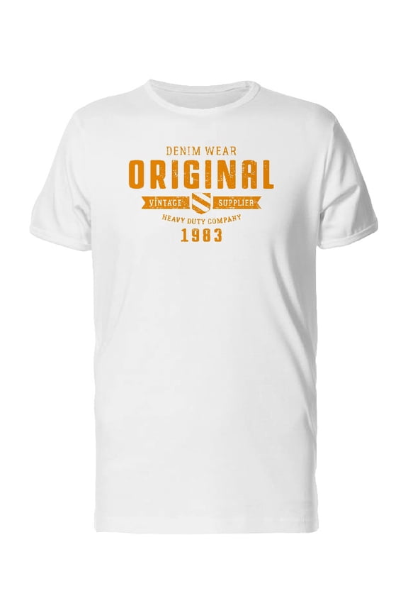 Vintage Supplier Co. Logo Tee Men's -Image by Shutterstock