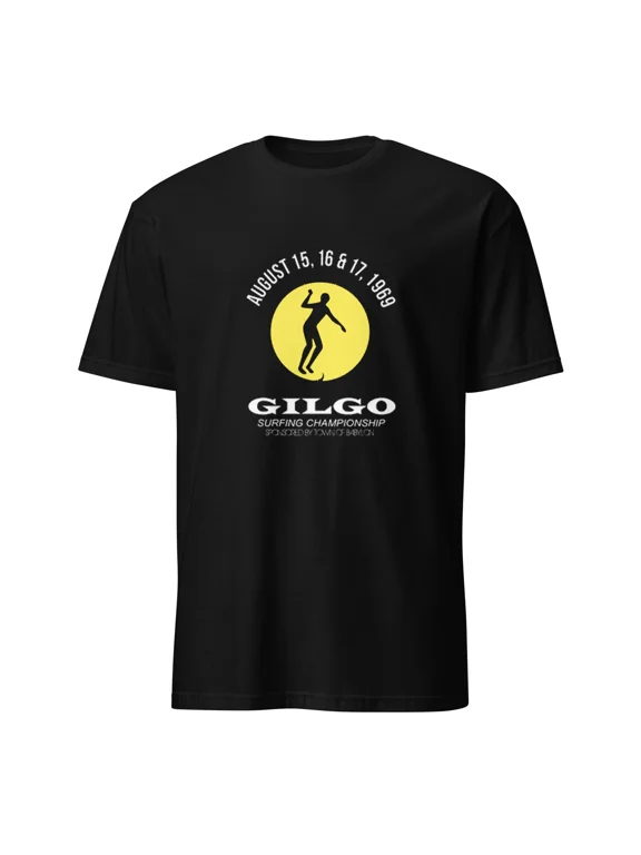 Vintage Surf Contest Gilgo Long Island NY Surfing Championship 1969 T-Shirt