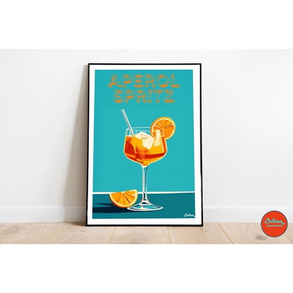 Vintage Surf Print, Retro Beach Illustration Art Home Decor #5186, 24x36 UNFRAMED