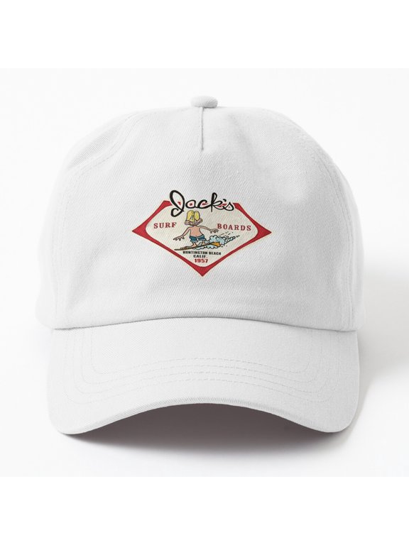 Vintage Surfer Jacks California Baseball Cap, Surf Hat Style