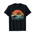 thumbnail image 1 of Vintage Surfing Retro Surf Style Palm Tree For Surfers T-Shirt, 1 of 5