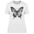 thumbnail image 1 of Vintage Swallowtail Butterfly T-Shirt Women -Image by Shutterstock, Female 3X-Large, 1 of 2