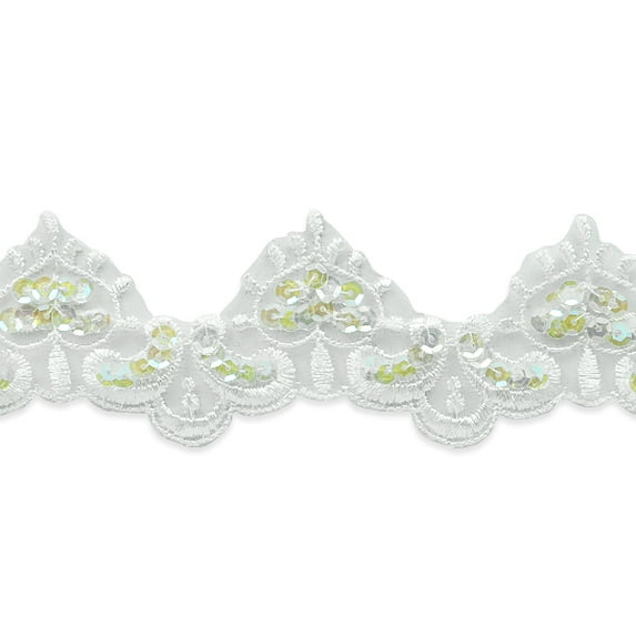 Vintage Sweetheart Bridal Lace Trim by the yard (Sold by the Yard)