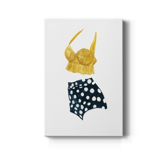 Vintage Swimwear IV Premium Gallery Wrapped Canvas - Ready to Hang - 40 x 60