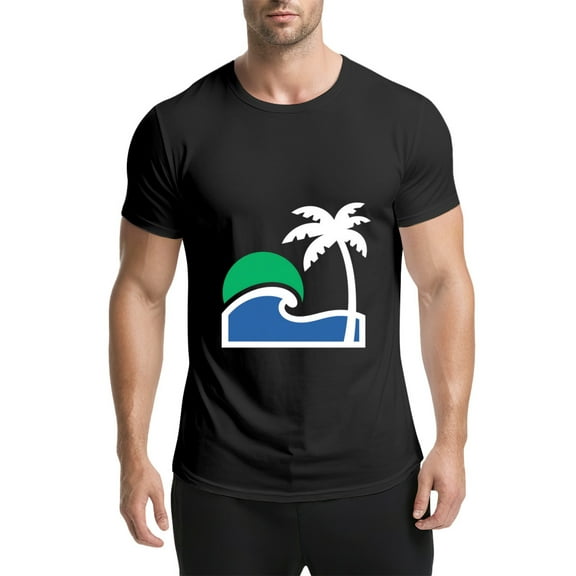 Vintage T Shirt, It's Ok Not To Be Ok, Convertible Print 1,Cotton T-Shirt for Men, 23328519,Black, 3XL