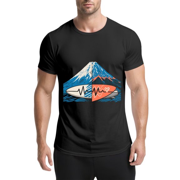 Vintage T Shirt, Rest Recharges You, Battery Print 3,Cotton T-Shirt for Men, 23328586,Black, L