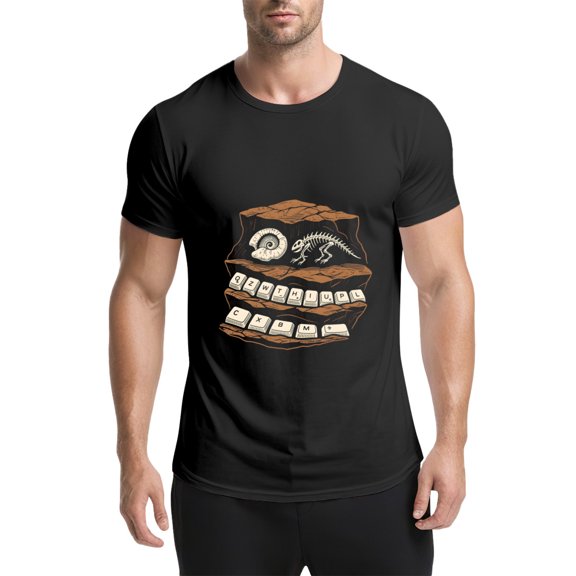 Vintage T Shirt, Rest When You Need To, Hammock Print,Cotton T-Shirt for Men, 23328547,Black, 3XL