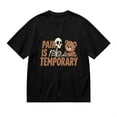 thumbnail image 1 of Vintage T Shirt, You Deserve Happiness, Hot Air Balloon Print 1,Cotton T-Shirt for Men, 23328560,Black, XL, 1 of 9