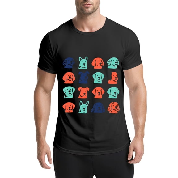 Vintage T Shirt, Your Existence Matters, Planet Print 1,Cotton T-Shirt for Men, 23328542,Black, 3XL