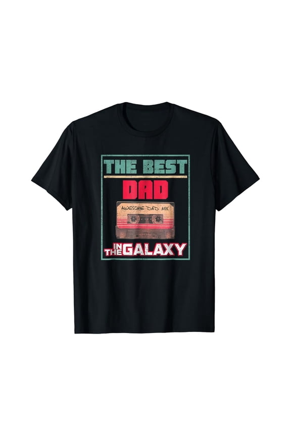 Vintage T-shirt Best Dad In Galaxy Funny Fathers Day Gift VINTAGE T-Shirt S-5XL - Trending Birrthday Tee Gifts Vintage Tee -Birthday Gifts