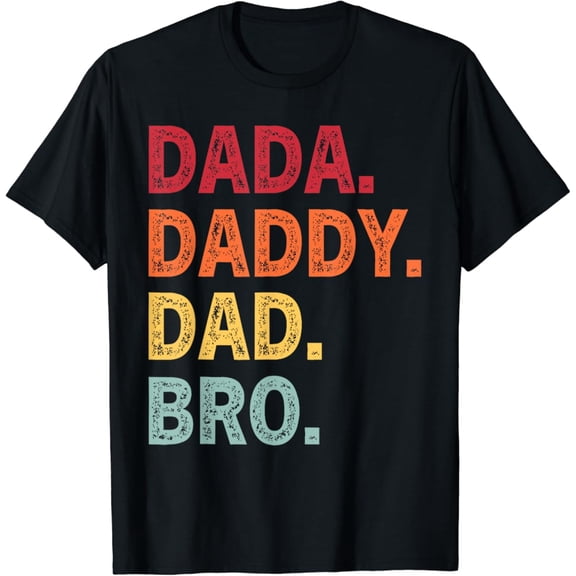 Vintage T-shirt Retro Dada Daddy Dad Bro Funny Fathers Day Retro Vintage T-Shirt S-5XL - Trending Birrthday Tee Gifts Vintage Tee -Birthday Gifts