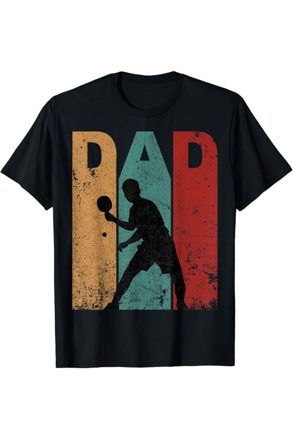 Vintage T-shirt Vintage Ping Pong Dad Fathers Day Gift Ideas Table Tennis T-Shirt S-5XL Trending Birrthday Tee Gifts Vintage Tee -Birthday Gifts, Unisex T-Shirt