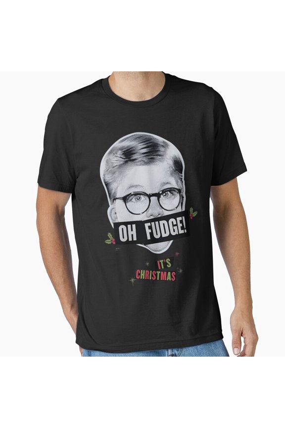 Vintage TV Series Retro Holiday Comedy Winter Theme Unisex T-Shirt, up to size 5XL