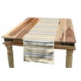 thumbnail image 1 of Vintage Table Runner, Thin and Thick Lines in Shabby Colors Simplistic Geometric Pattern, Dining Room Kitchen Rectangular Runner, 3 Sizes, by Ambesonne, 1 of 2