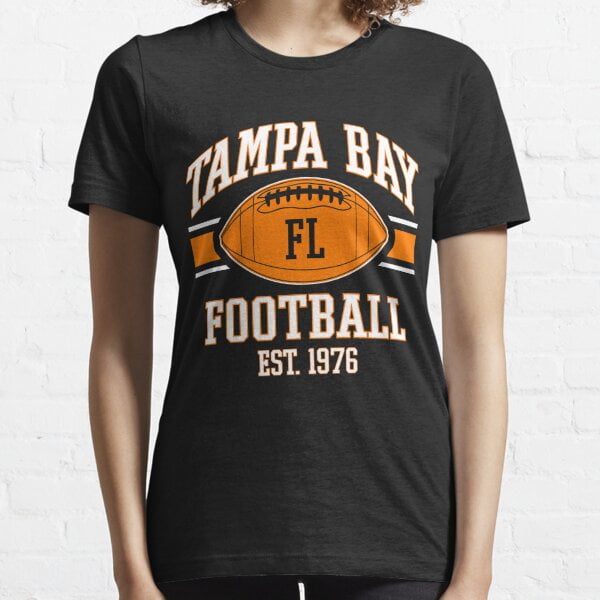 Vintage Tampa Bay Football Team Orange White Art Gameday Goalline Sport Buccaneers Gifts 