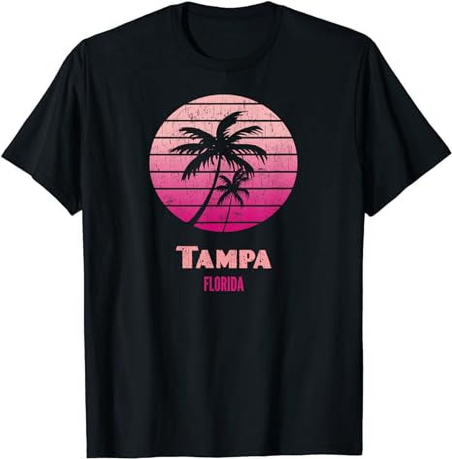 Retro Tampa Florida Palm Tree Souvenir Shirt Retro Tampa Florida Palm Tree Souvenir Shirt