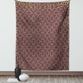 thumbnail image 1 of Vintage Tapestry, Kaleidoscope Stained Glass Seemed Image with Colorful Floral Like Detailed Image, Wall Hanging for Bedroom Living Room Dorm Decor, 60W X 80L Inches, Multicolor, by Ambesonne, 1 of 2