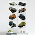 thumbnail image 1 of Vintage Tapestry, Rare Fifties Vintage Vehicle Closed Roof Tops Original Timeless Automobile Graphic, Fabric Wall Hanging Decor for Bedroom Living Room Dorm, 5 Sizes, Multicolor, by Ambesonne, 1 of 1