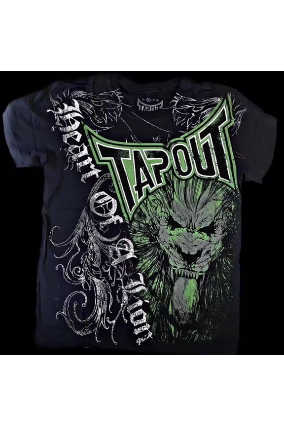 Vintage Tapout Demon Skull Shirt MMA Fighter Combat Sports UFC Fan Graphic Tee Comfort Colors Unisex Cotton Shirt S-3XL