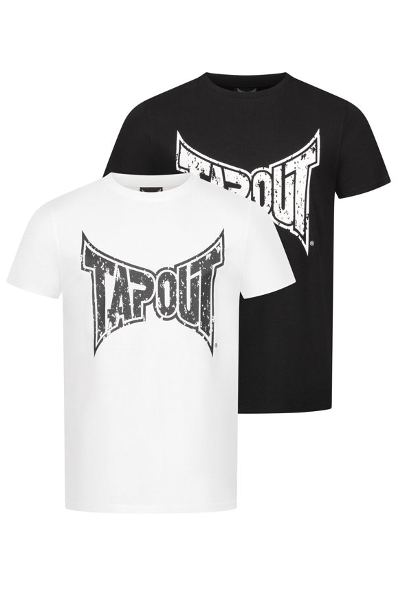 Vintage Tapout Distressed Logo Shirt MMA Fighter Combat Sports Gym Training Grunge Graphic Tee Comfort Colors Unisex Cotton Shirt S-3XL