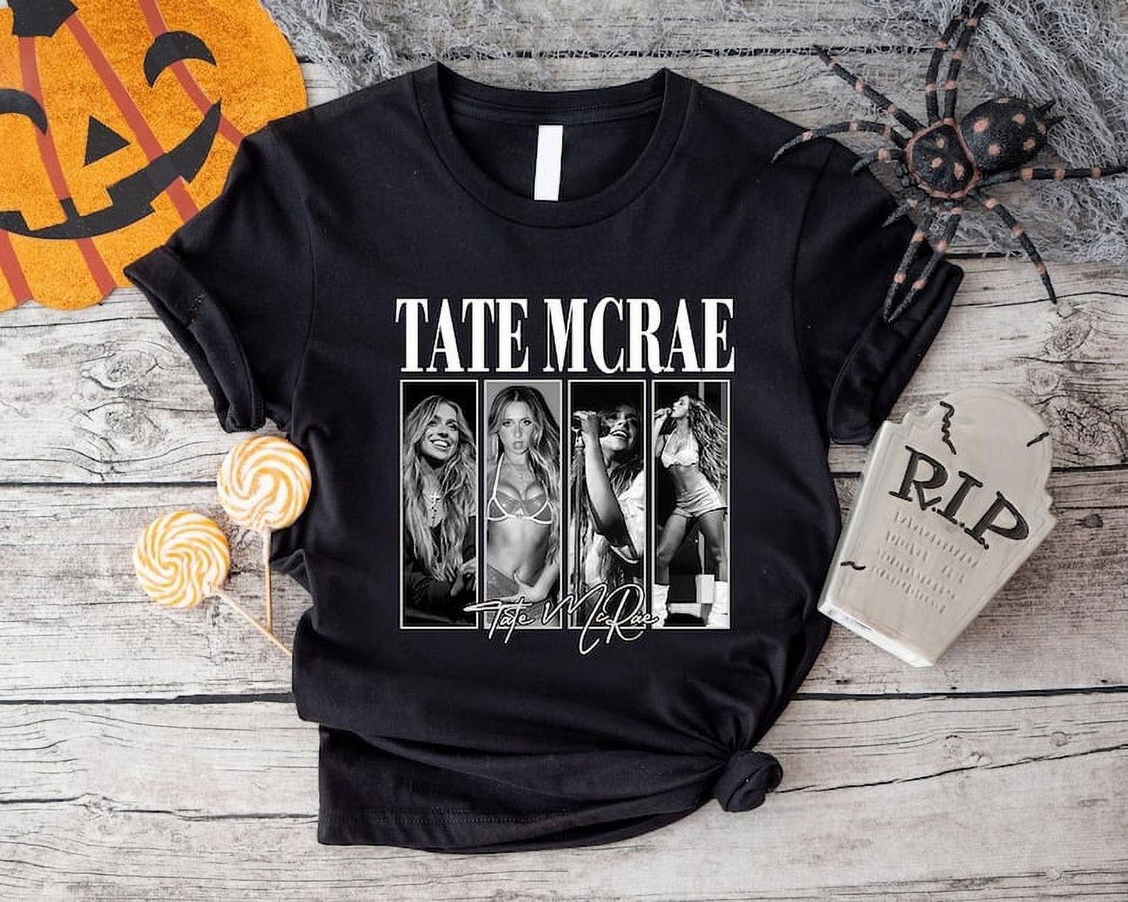 Vintage Tate McRae TShirt, Tate McRae Fan Gift, The Think