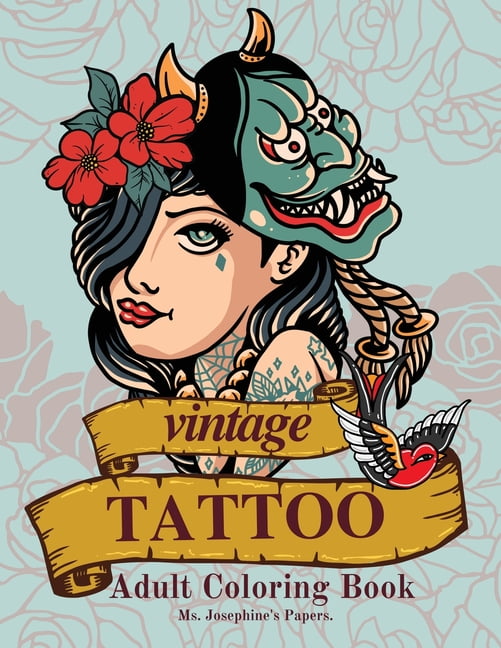 その他 THE TATTOO COLORING BOOK The Tattoo Colouring Book: Over 45 Images to Colour