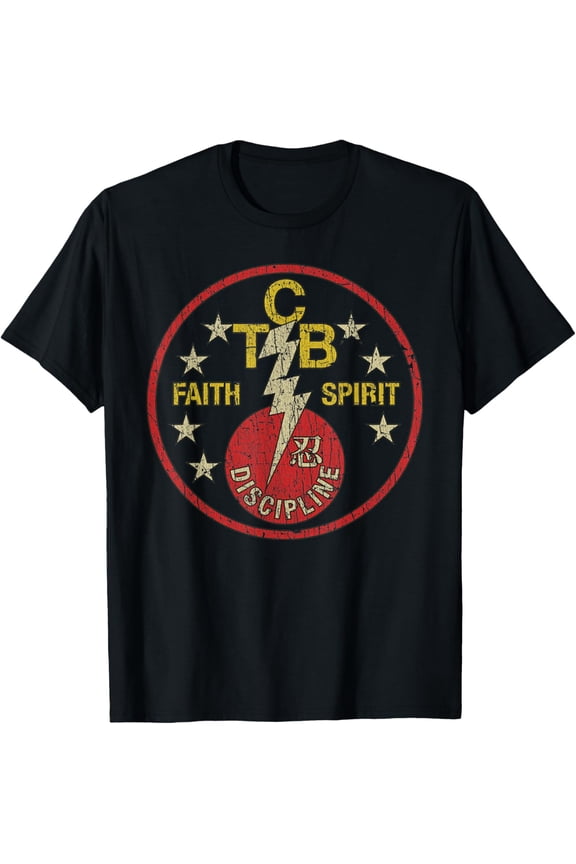 Vintage Tcb Faith Spirit Discipline 1970S Distressed T-Shirt